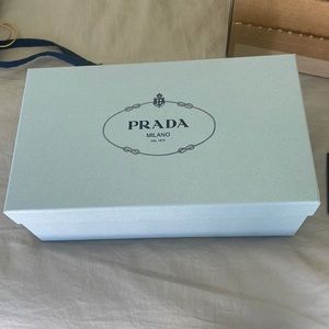 Authentic Prada shoe box